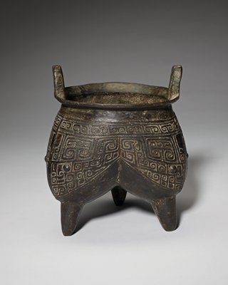 Dokumentasi “Li tripod food vessel”; Bronze. Minneapolis Institute of Art.