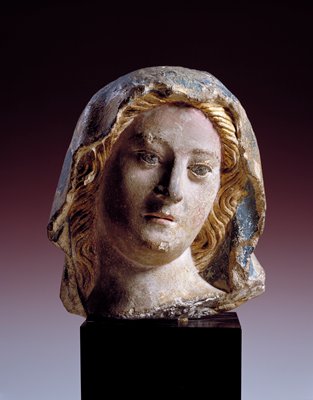 Head of the Virgin, 15th century