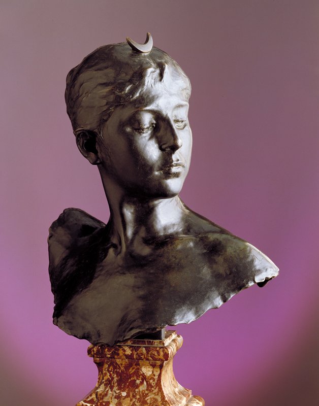 Bust of Diana, Jean Alexandre Joseph Falguière, 19th century