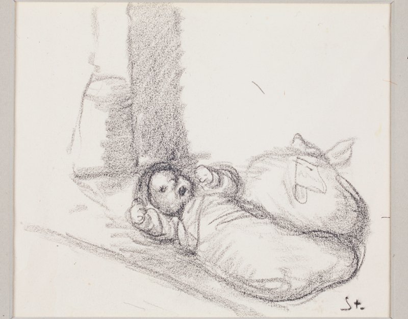 The Foundling, Théophile Alexandre Steinlen, c. 1910