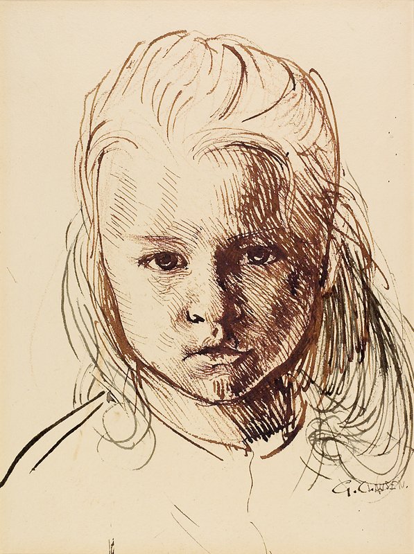 A Little Rustic, Sir George Clausen, late 19th century