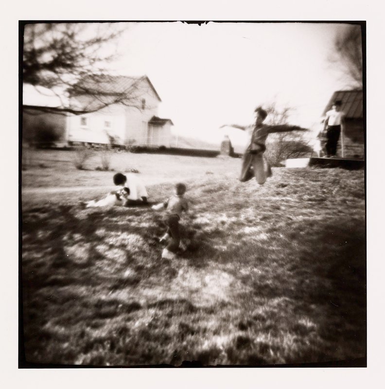 Boys Flying, Amesville, Ohio, Nancy Rexroth, 1976