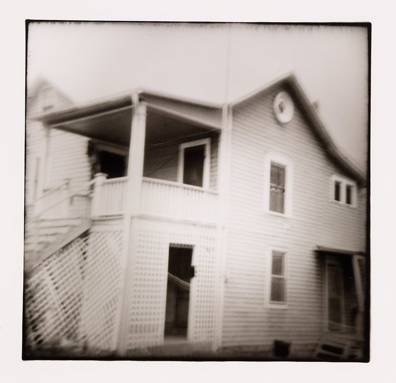 House with Melting Roof, Pomeroy, Ohio, Nancy Rexroth, 1971