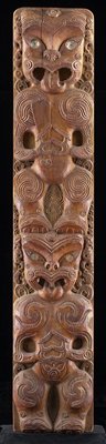 Dokumentasi “House Panel”; Wood, shell. Minneapolis Institute of Art.