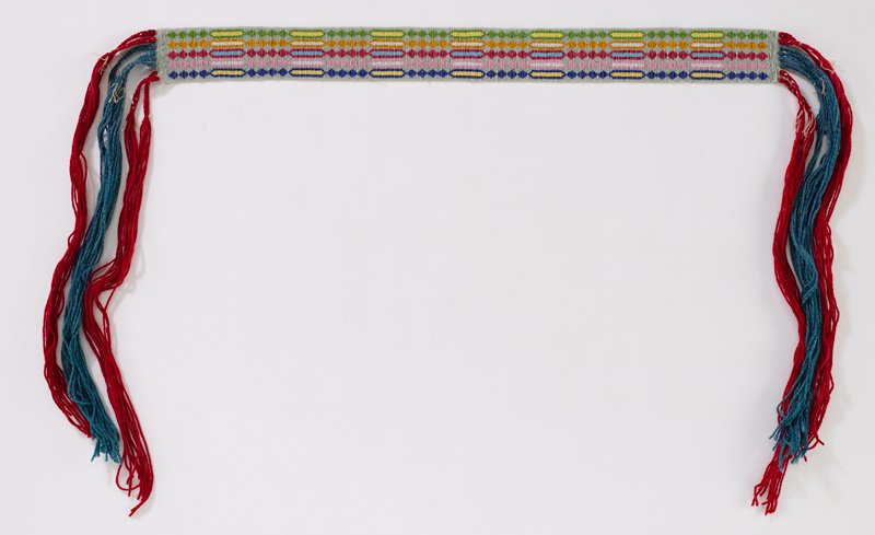 Sash by Anishinaabe (Ojibwe) artist