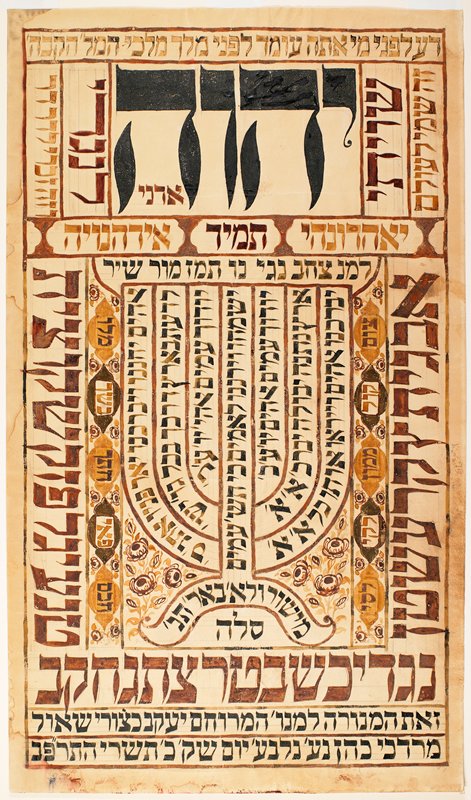 Shiviti, 1921
