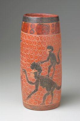 Dokumentasi “Vase”; Clay, pigments. Minneapolis Institute of Art.