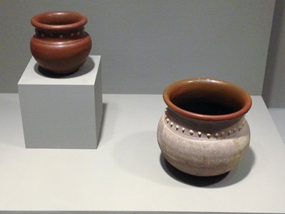 Dokumentasi “Jar”; Ganzhou ware Stoneware with combed and appliqué decoration and brown glaze. Minneapolis Institute of Art.