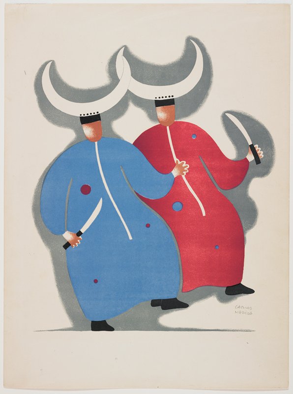 Dance of the Half Moon, Carlos Mérida, 1937