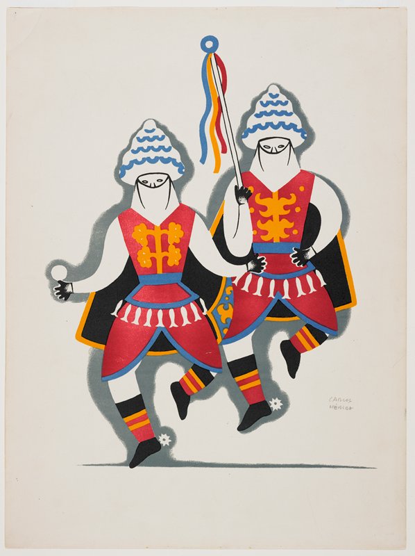 Dance of the Moors, Carlos Mérida, 1937
