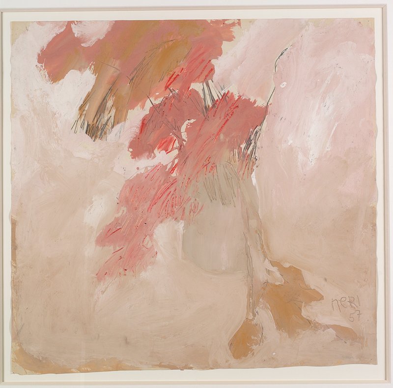Untitled Floral Study #4, Manuel Neri, 1957