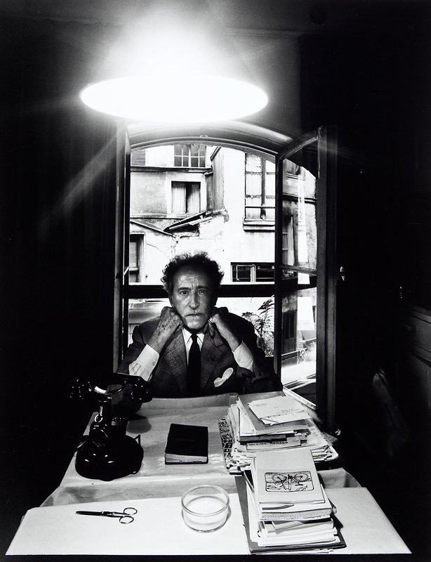 Jean Cocteau, Paris by Arnold Newman