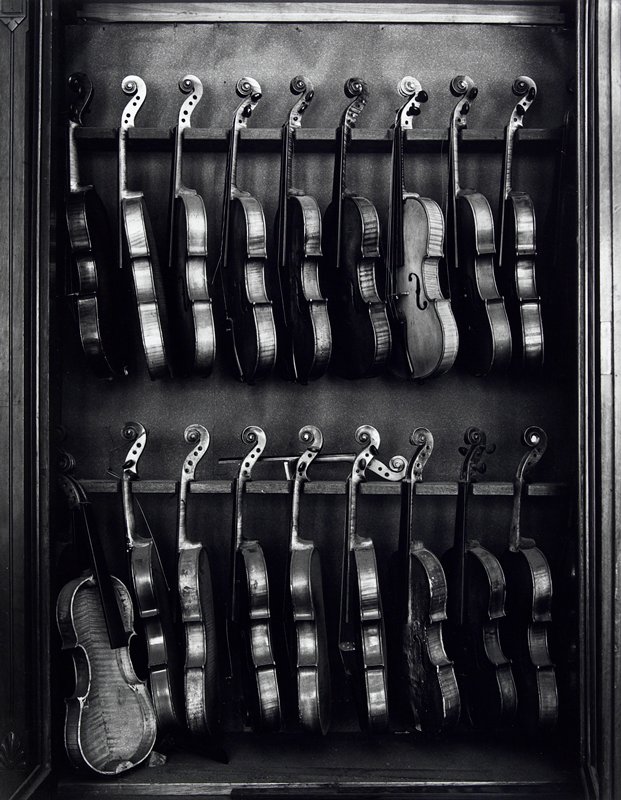 Violins, Philadelphia, Arnold Newman, 1941