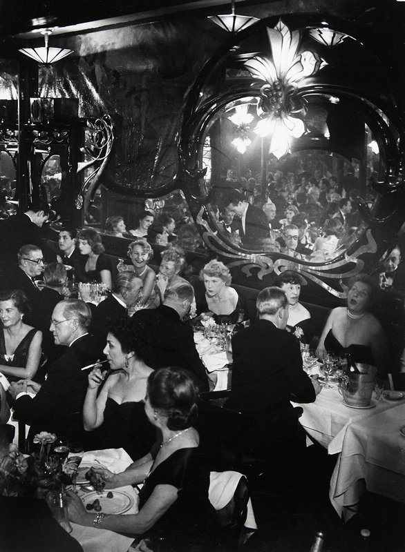 Soirée de Gala chez Maxim's, Paris, Brassaï, 1949