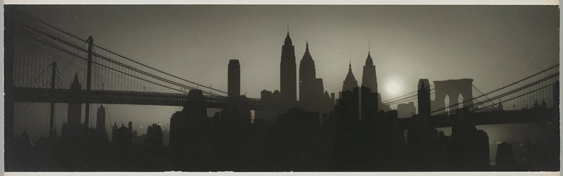 Manhattan Sunset, Wellington Lee, 1946