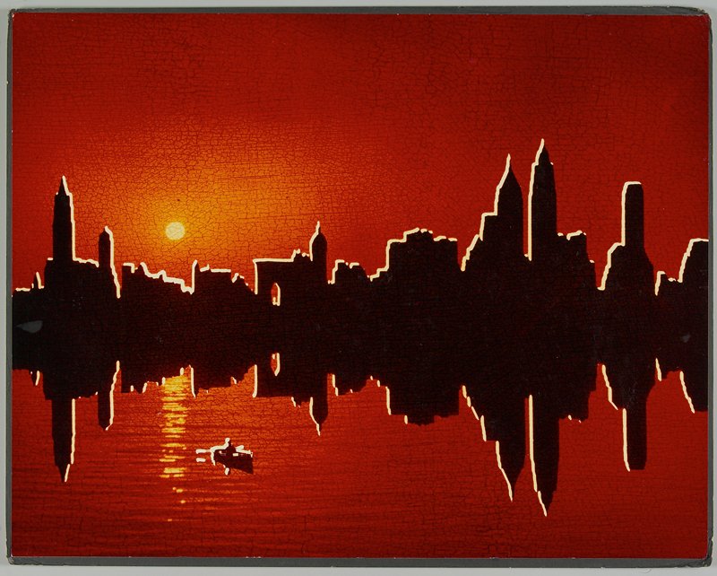 New York Afternoon, Wellington Lee, 1972