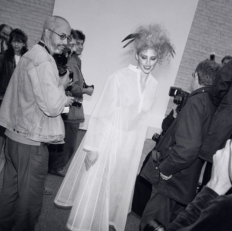 Norma Kamali Show, NYC, Toby Old, 1998