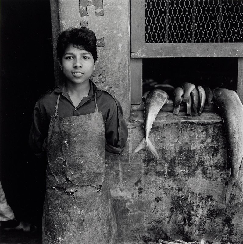 Fish Vendor, Canoor, India, David Parker, 1995