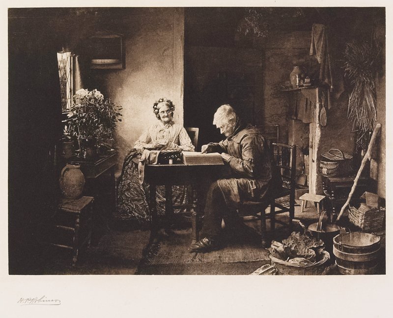 When the Day's Work is Done, Henry Peach Robinson, 1877