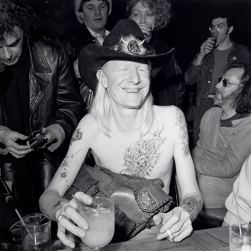 Johnny Winter 40th Birthday Party, Lone Star Café, NYC, Toby Old, 1986