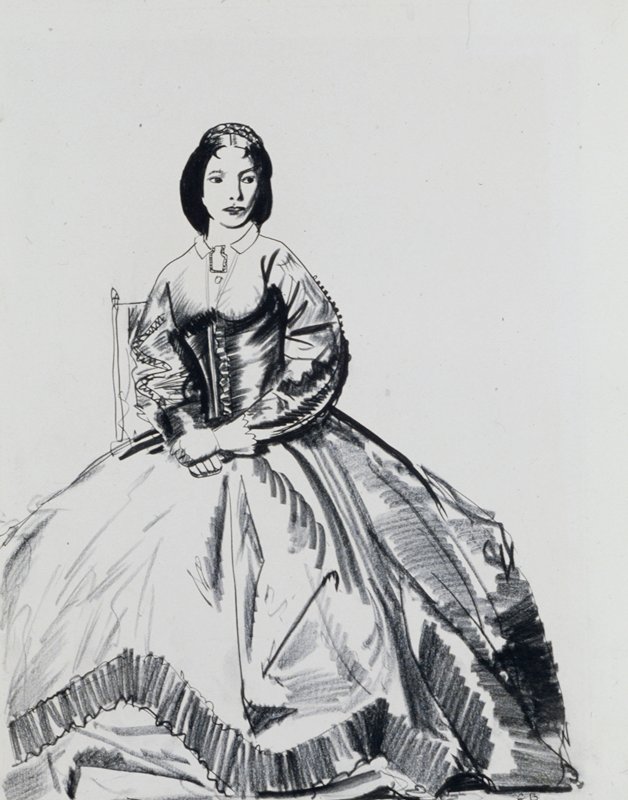 Portrait of a Lady, Джордж Уэсли Беллоуз, XX век