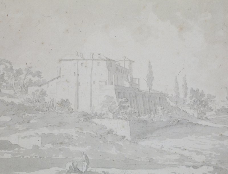 A View of Castel di Cesare, Rome, Richard Cooper II, c. 1778–79