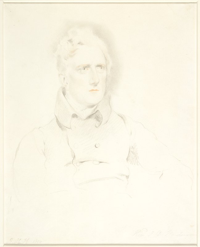 Portrait of Reverend T. D. Haslewood, George Henry Harlow, 1814