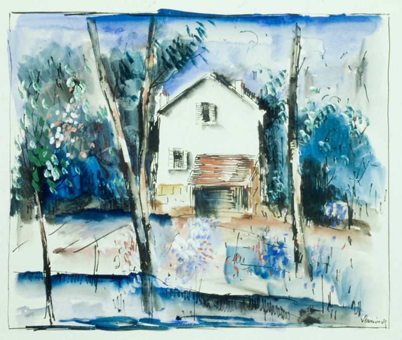 Old Home of the Artist by Maurice de Vlaminck