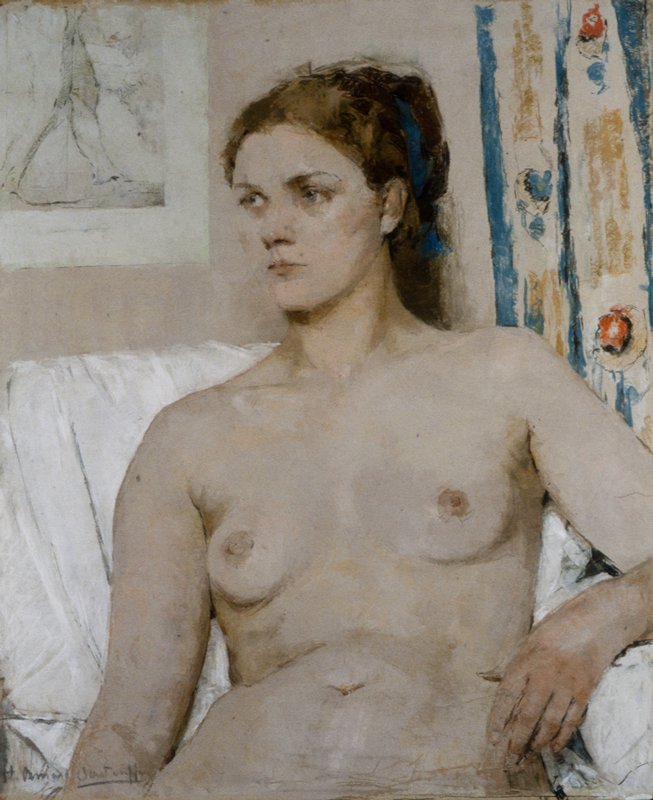 Lucille, Torso of a Young Woman, Henriette Amiard Oberteuffer, 20th century