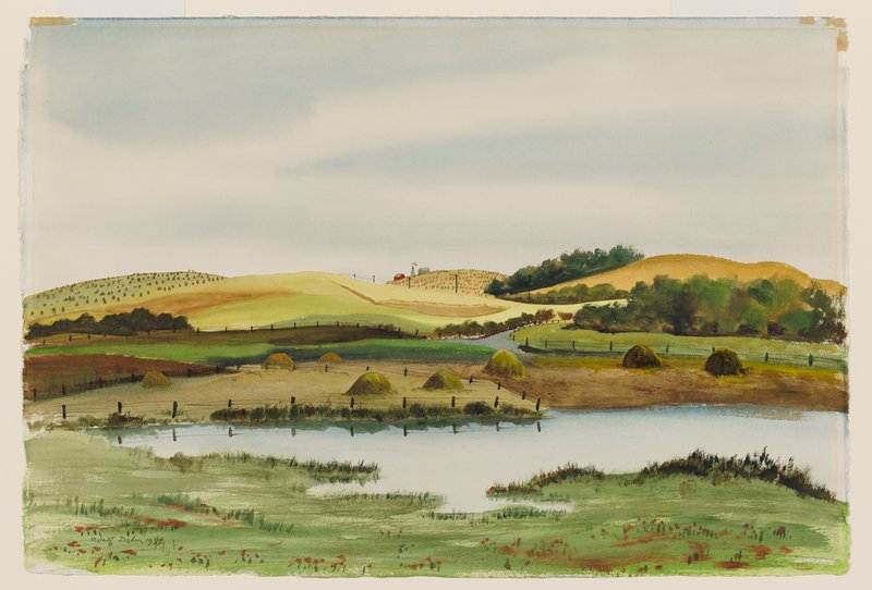 Midsummer in Minnesota, Adolf Dehn, 1937