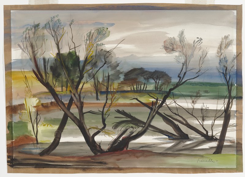 Dying Willows, Stanford Fenelle, 1941