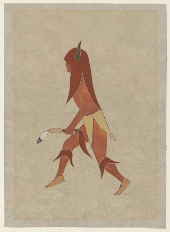 Buffalo Dancer, Jack Cruz Hopkins, c. 1939