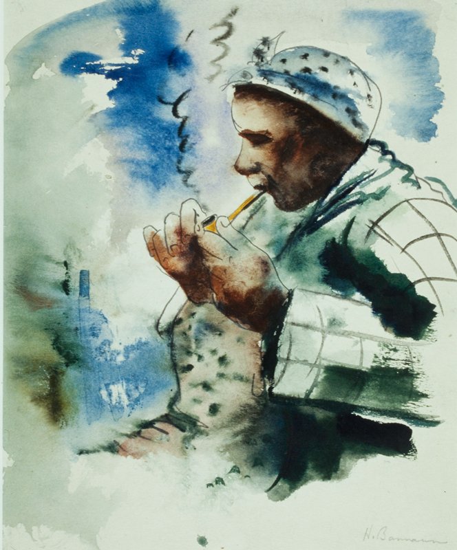 The Smoker, Henry W. Bannarn, c. 1933