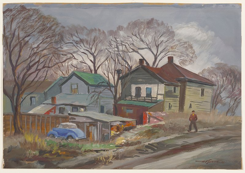 Gray April, Milton E. Swensen, c. 1946