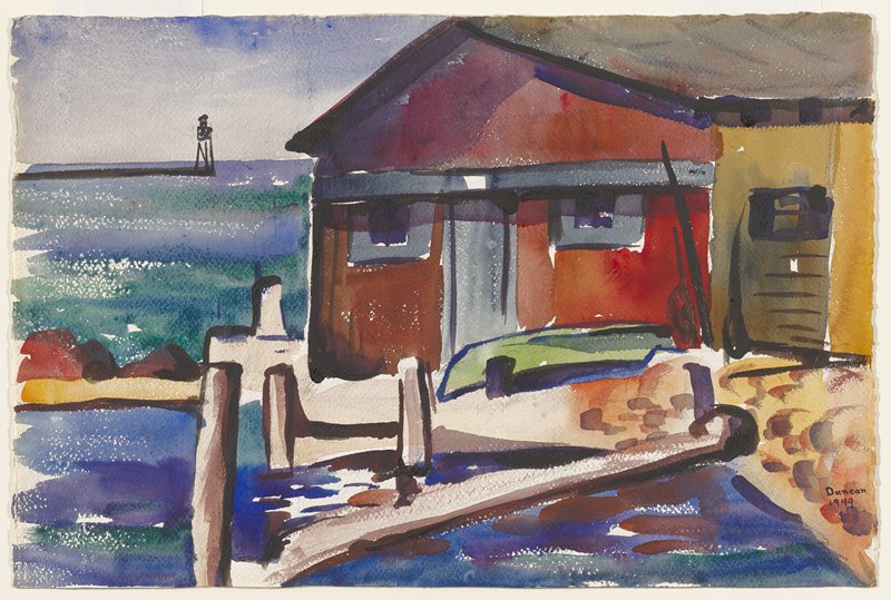 Fish House, Jean Duncan, 1949