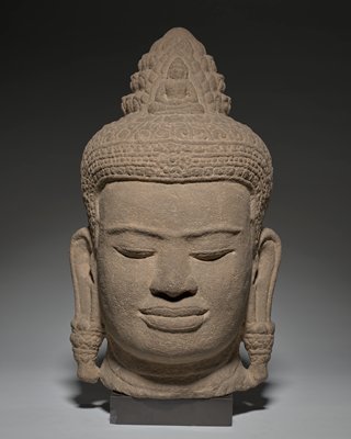 Avalokiteshvara Head, 12th century
