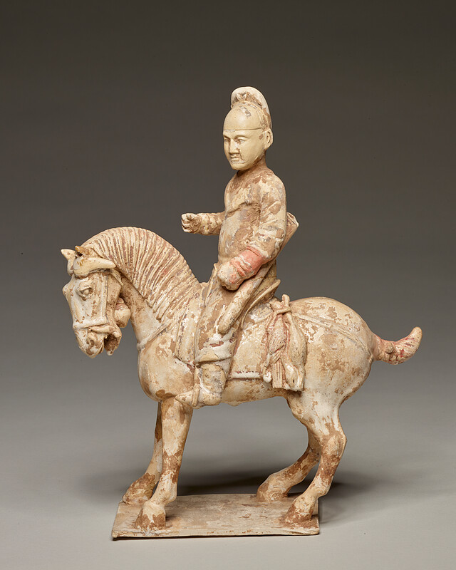 Equestrian traveler, 7th century