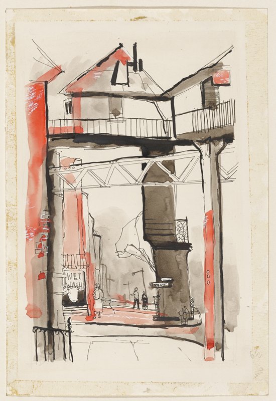 A Square from Ryerson, Robert W. Peterson, c. 1950
