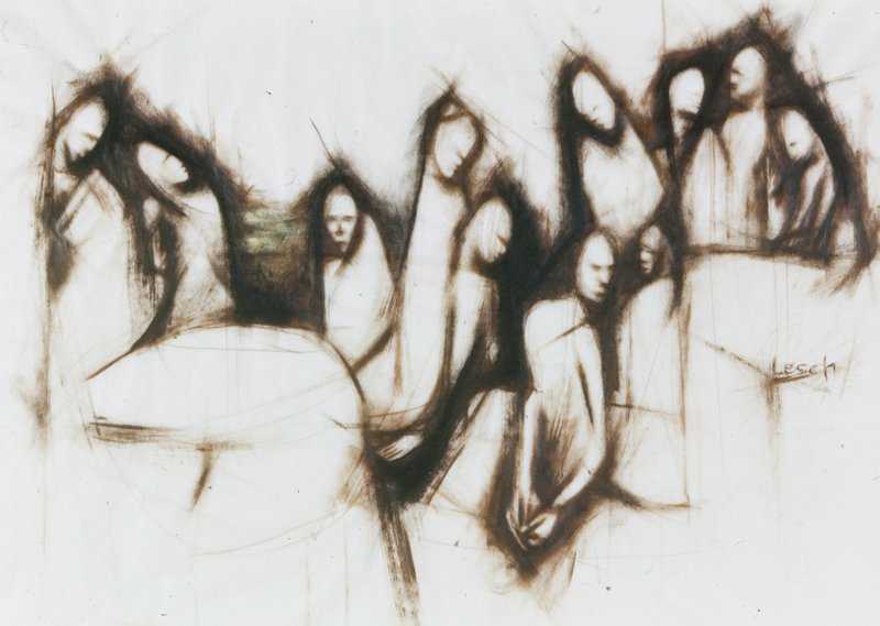 A Group, Robert Lesch, c. 1952