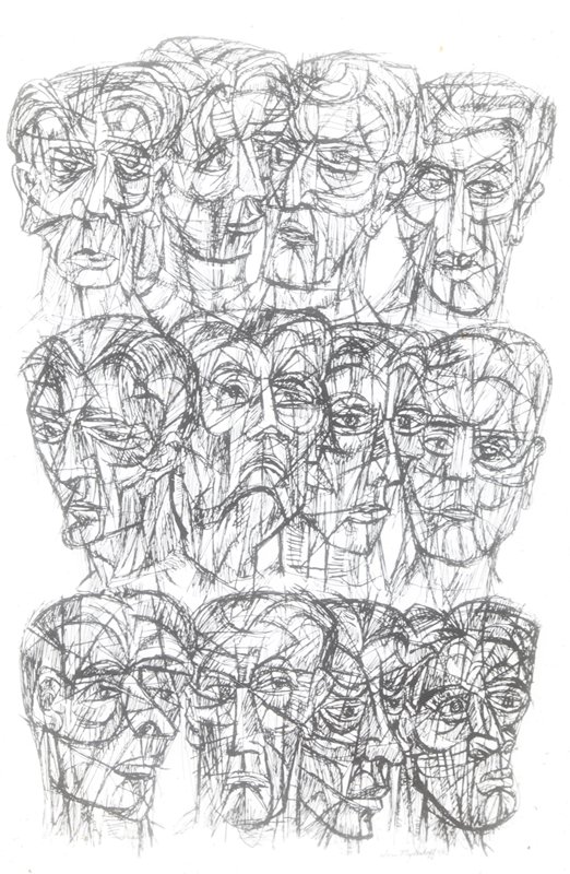 Spectators, Ivan Majdrakoff, 1952