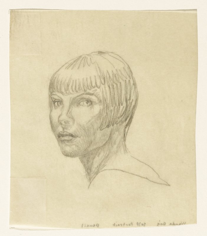 Self Portrait, Wanda Gág, 20th century