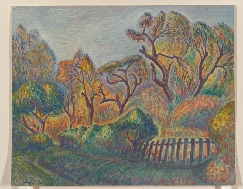 Tree Forms, Wanda Gág, 1927