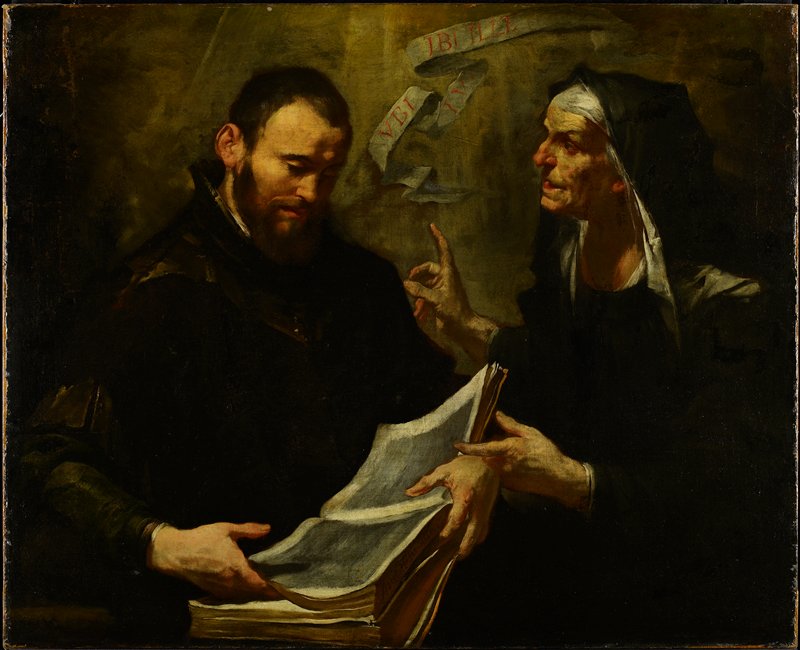 Saint Augustine and Saint Monica, Gioacchino Assereto, c. 1645–48