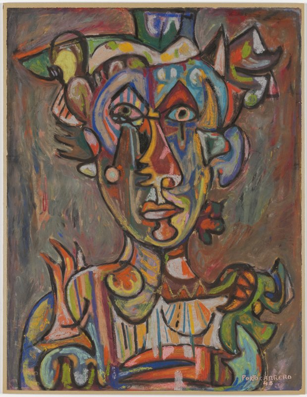 Female Figure, René Portocarrero, 1948