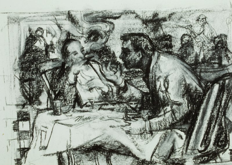 The Diners, Birney Quick, 1958
