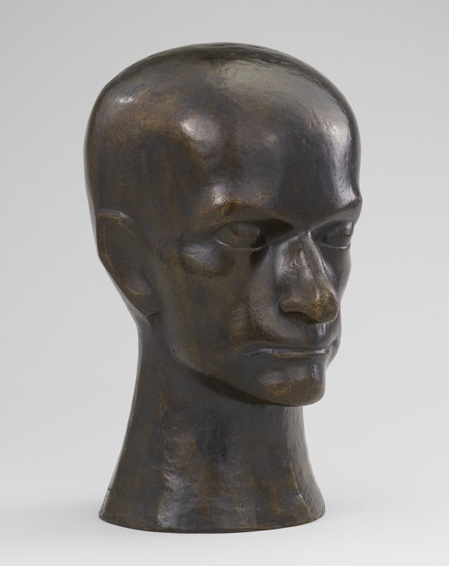 Head of Baudelaire, Raymond Duchamp-Villon, 1911