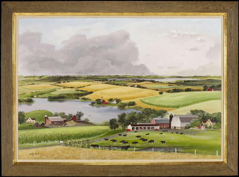 Carver County Summer Afternoon, Adolf Dehn, 20th century