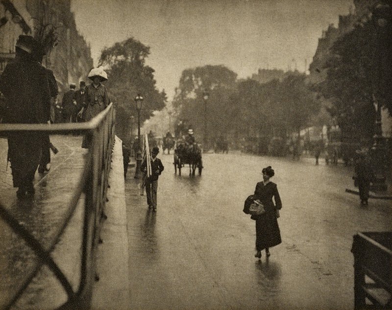 A Snapshot; Paris, Alfred Stieglitz, January 1913