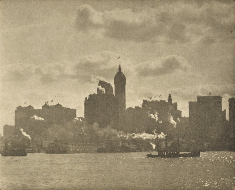 Lower Manhattan, Alfred Stieglitz, October 1911