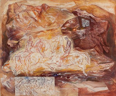 Riders on the Mountain, Kenneth Callahan, 1952